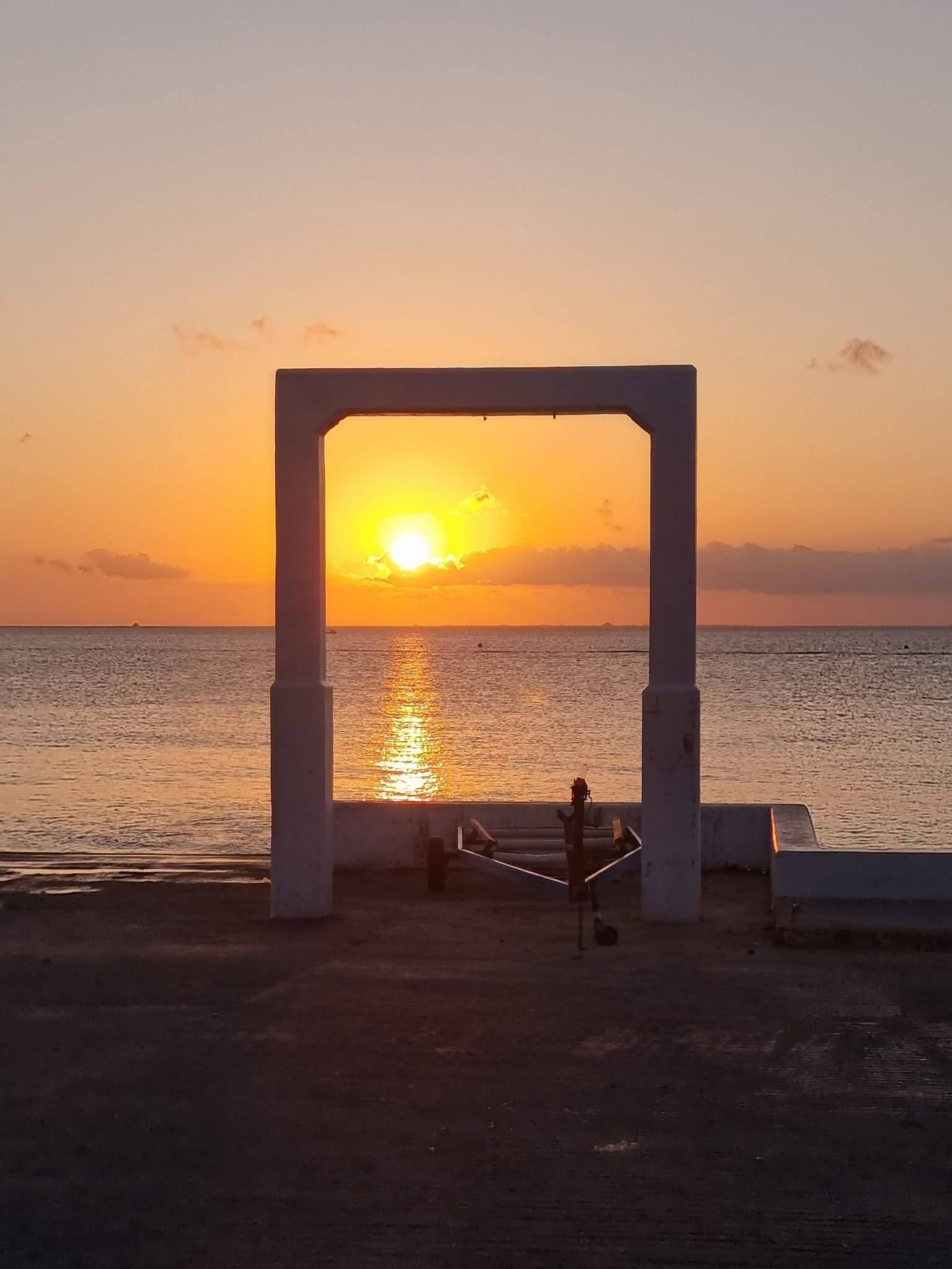 sunset tour framed sunset